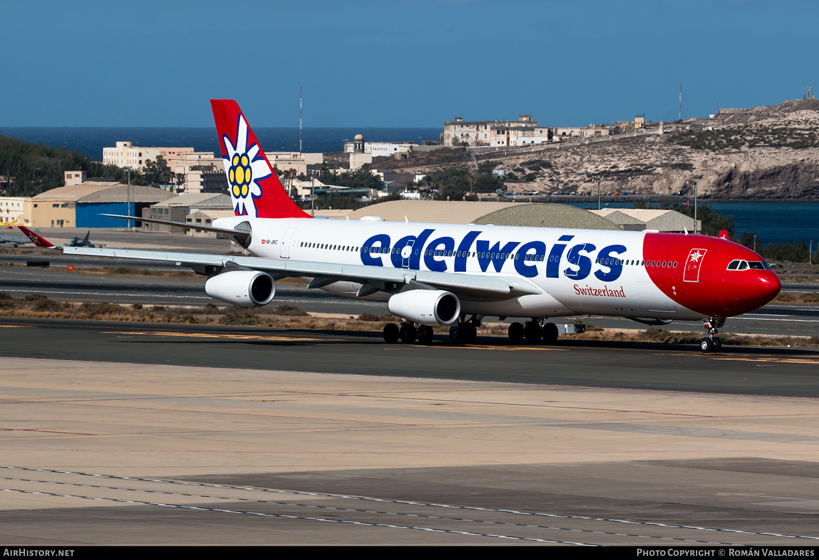 Aircraft Photo of HB-JMC | Airbus A340-313X | Edelweiss Air | AirHistory.net #594365