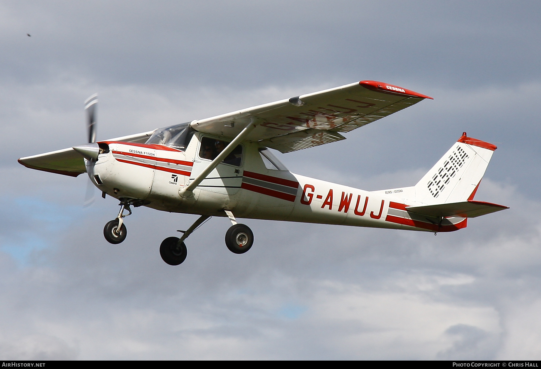 Aircraft Photo of G-AWUJ | Reims F150H | AirHistory.net #594377