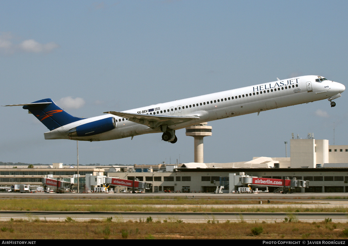 Aircraft Photo of SX-BEV | McDonnell Douglas MD-83 (DC-9-83) | Hellas Jet | AirHistory.net #594387