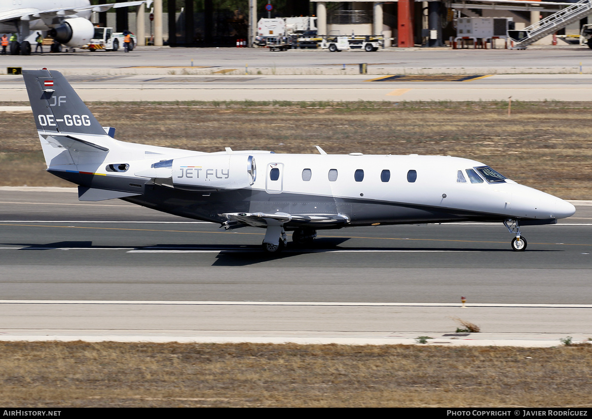 Aircraft Photo of OE-GGG | Cessna 560XL Citation XLS+ | Jet Fly | AirHistory.net #594394