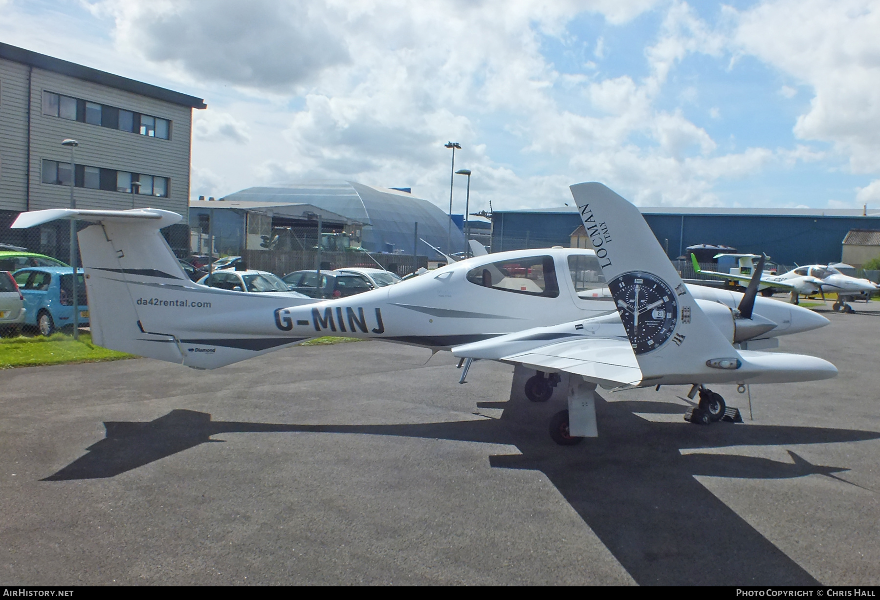 Aircraft Photo of G-MINJ | Diamond DA42 Twin Star | AirHistory.net #594405