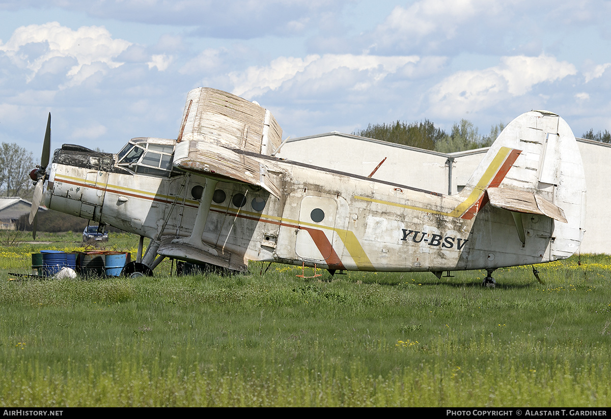 Aircraft Photo of YU-BSV | Antonov An-2R | AirHistory.net #594410