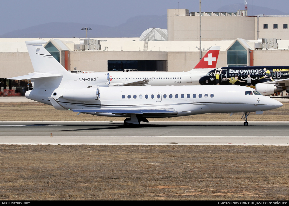 Aircraft Photo of LN-XAX | Dassault Falcon 8X | AirHistory.net #594412