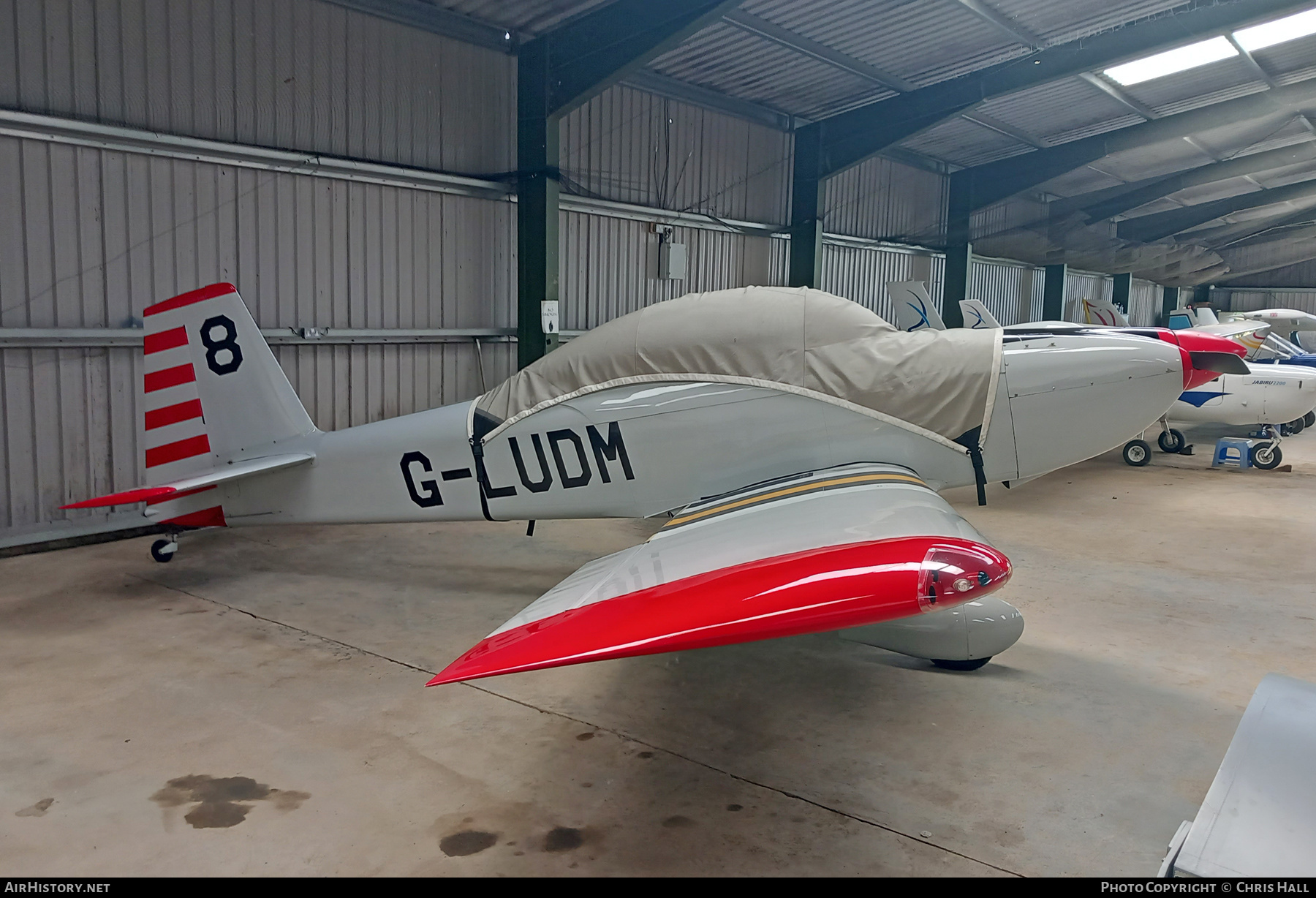Aircraft Photo of G-LUDM | Van's RV-8 | AirHistory.net #594428