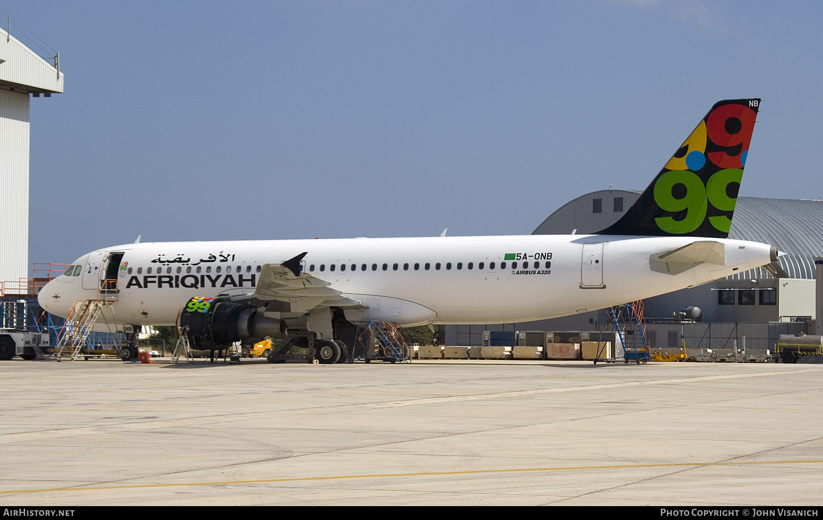 Aircraft Photo of 5A-ONB | Airbus A320-214 | Afriqiyah Airways | AirHistory.net #594430