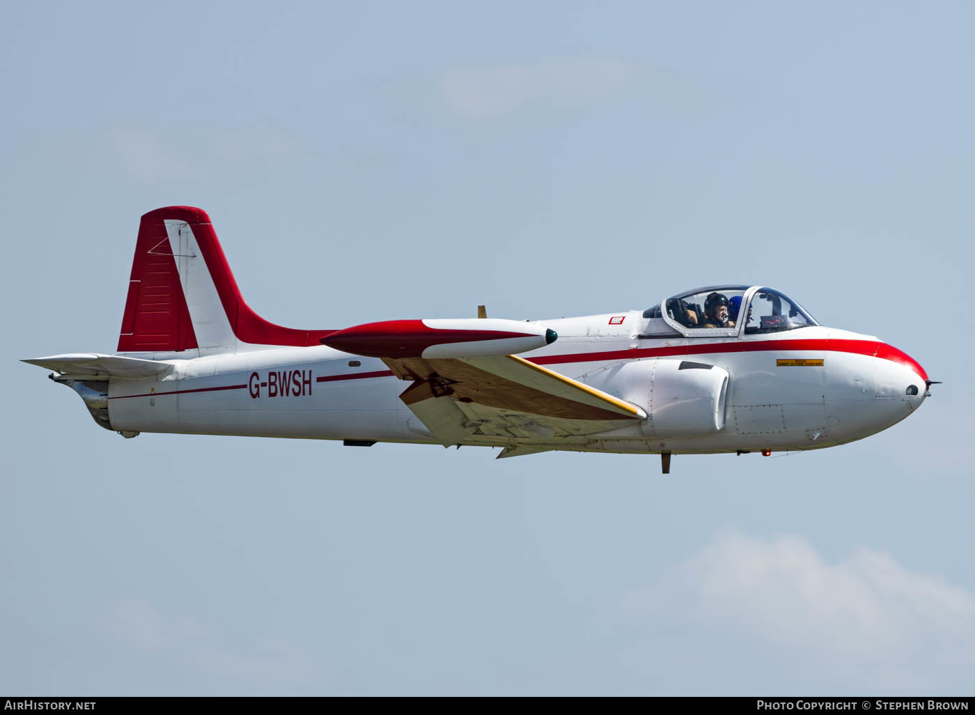 Aircraft Photo of G-BWSH | Hunting Percival P.84 Jet Provost T3A | AirHistory.net #594440