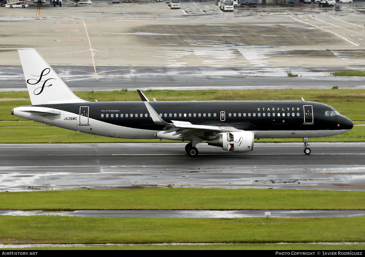 Aircraft Photo of JA26MC | Airbus A320-214 | StarFlyer | AirHistory.net #594445