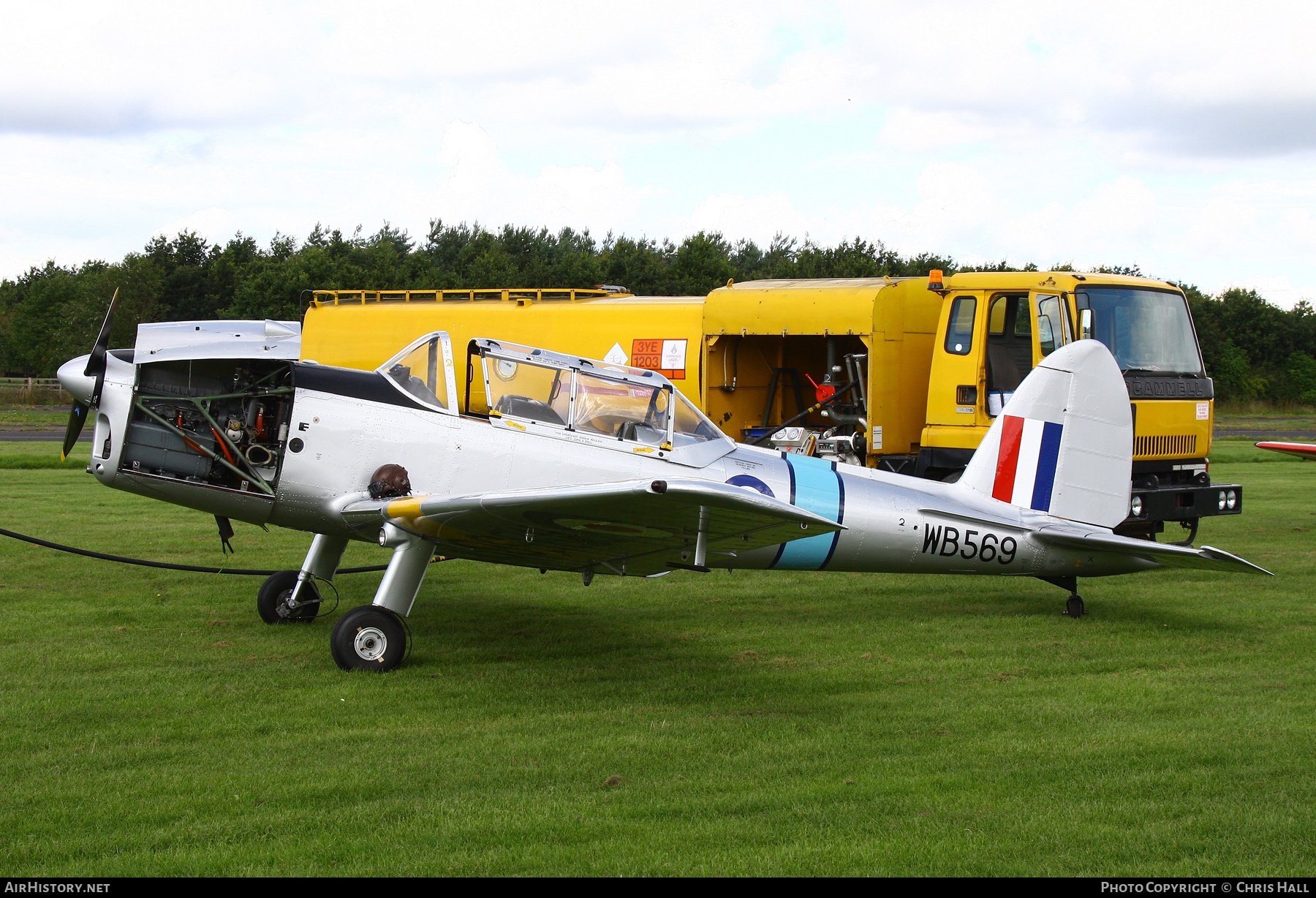 Aircraft Photo of G-BYSJ / WB569 | De Havilland DHC-1 Chipmunk Mk22 | UK - Air Force | AirHistory.net #594456