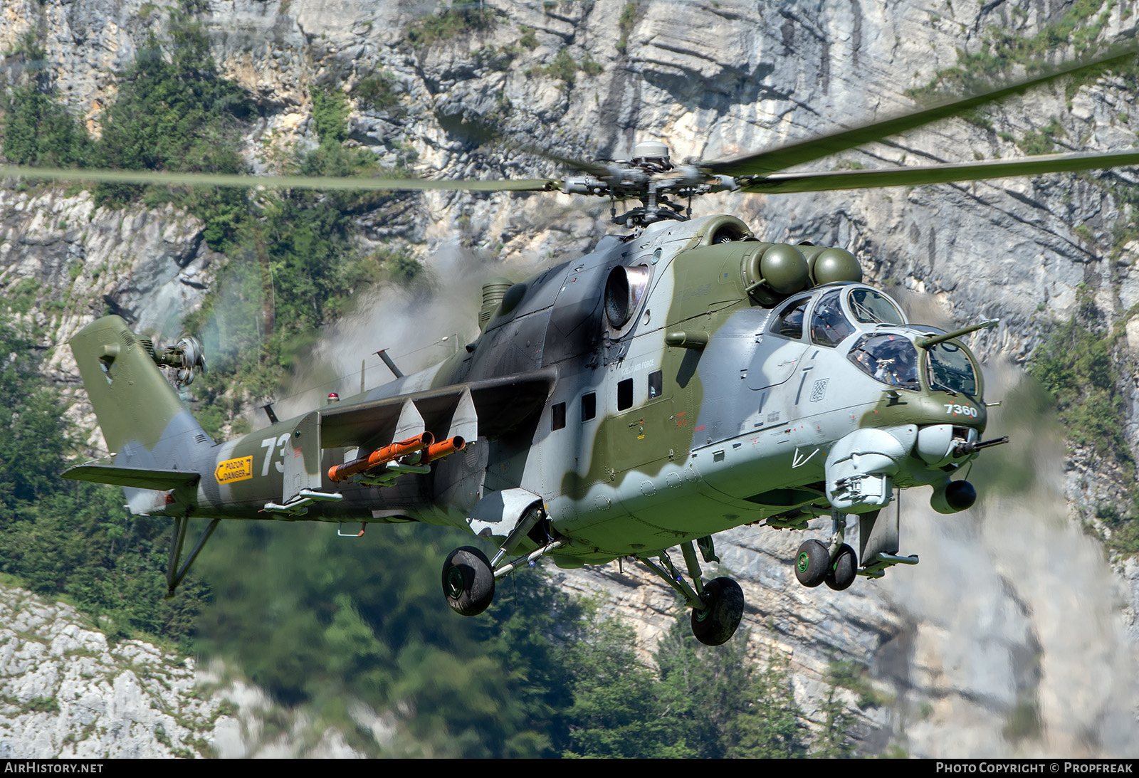 Aircraft Photo of 7360 | Mil Mi-35 | Czechia - Air Force | AirHistory.net #594467