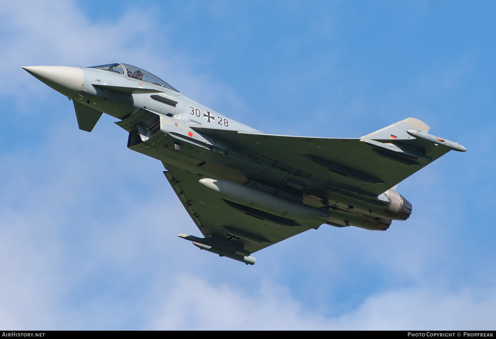 Aircraft Photo of 3028 | Eurofighter EF-2000 Typhoon S | Germany - Air Force | AirHistory.net #594471