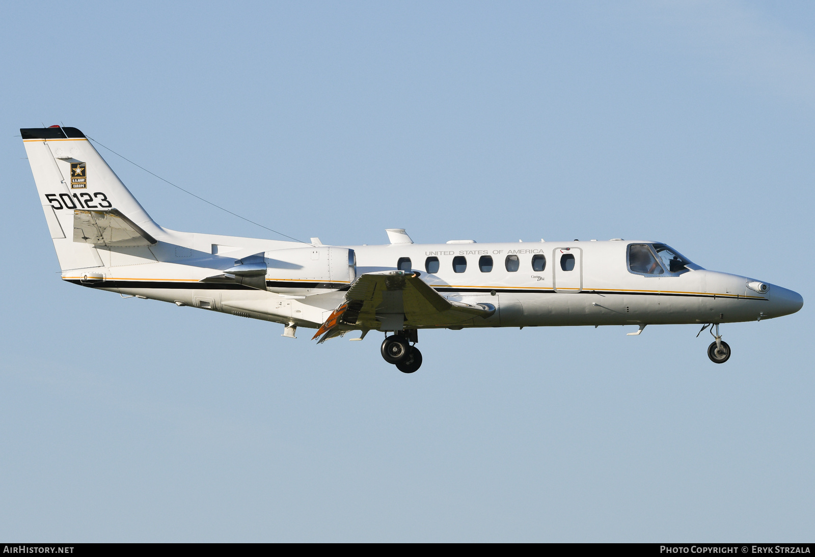 Aircraft Photo of 95-0123 / 50123 | Cessna UC-35A Citation Ultra (560) | USA - Army | AirHistory.net #594481