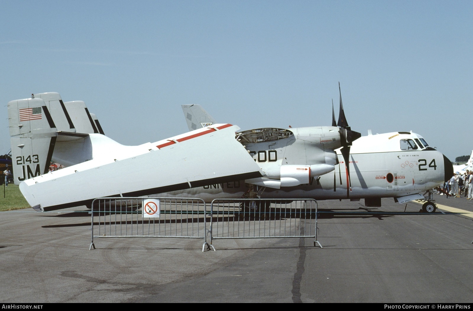 Aircraft Photo of 162143 | Grumman C-2A Greyhound | USA - Navy | AirHistory.net #594491