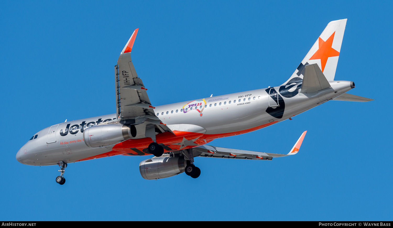 Aircraft Photo of VH-VFP | Airbus A320-232 | Jetstar Airways | AirHistory.net #594497