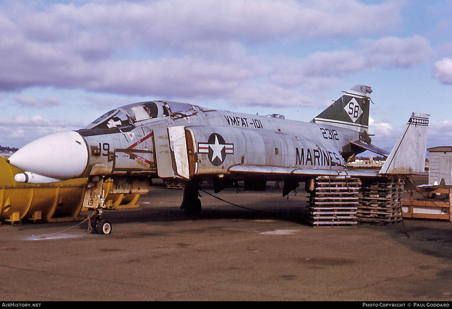 Aircraft Photo of 152312 / 2312 | McDonnell F-4B Phantom II | USA - Marines | AirHistory.net #594507