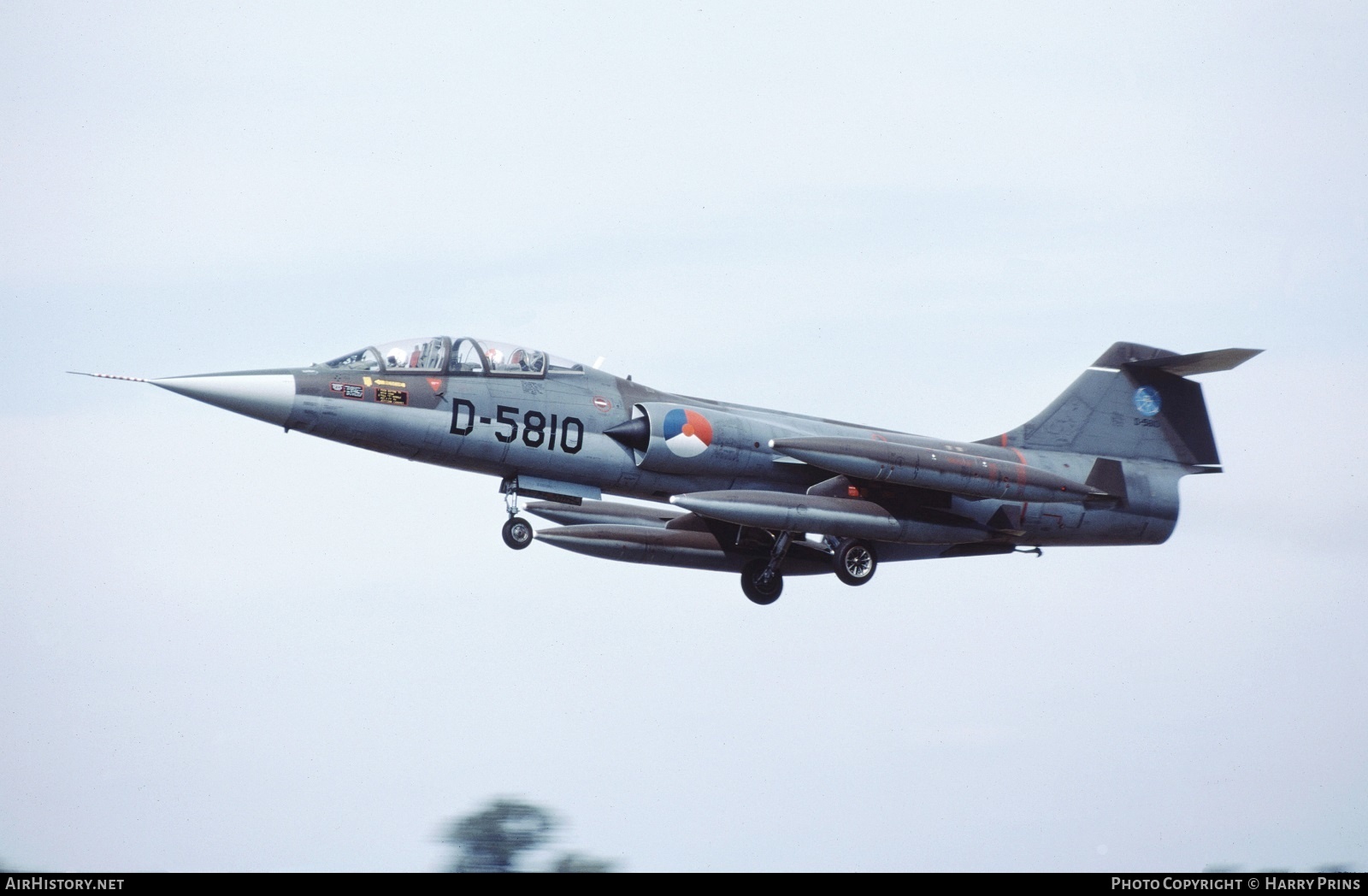 Aircraft Photo of D-5810 | Lockheed TF-104G Starfighter | Netherlands - Air Force | AirHistory.net #594511