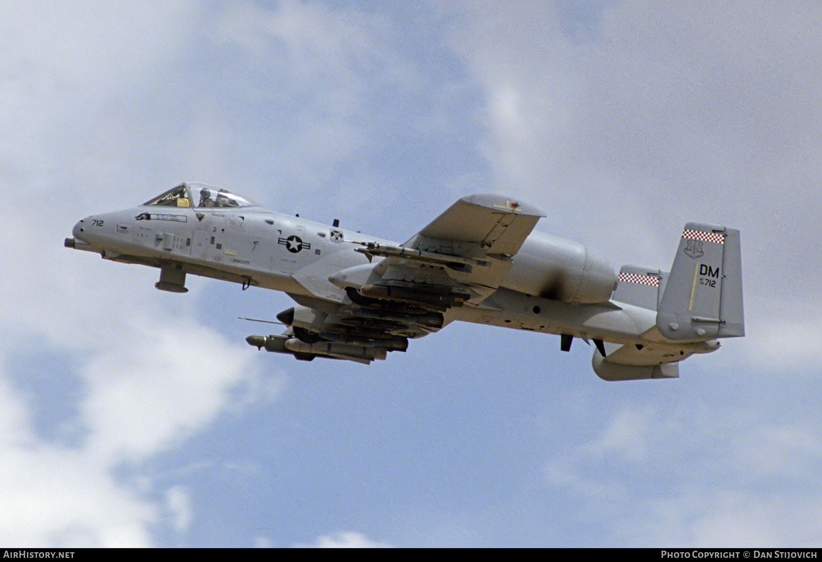 Aircraft Photo of 78-0712 / AF78-712 | Fairchild A-10A Thunderbolt II | USA - Air Force | AirHistory.net #594518