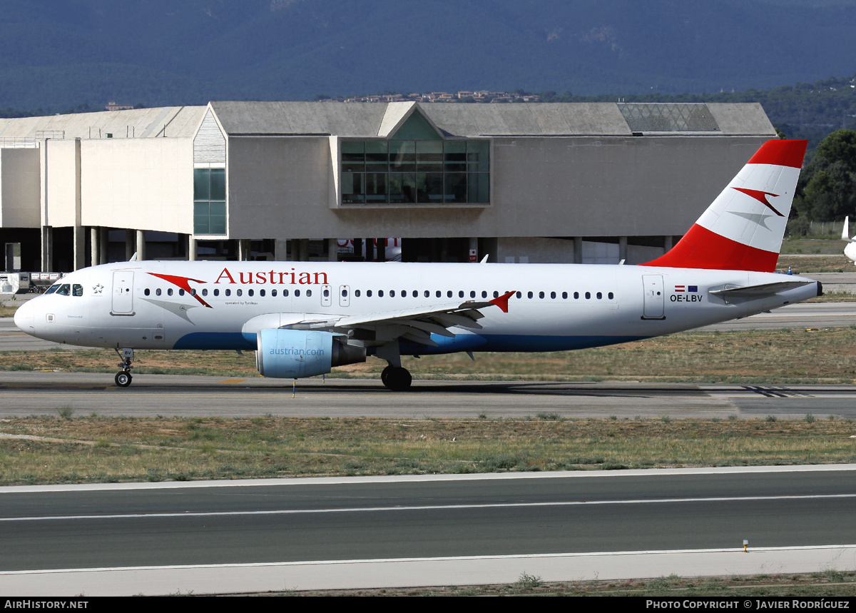 Aircraft Photo of OE-LBV | Airbus A320-214 | Austrian Airlines | AirHistory.net #594525
