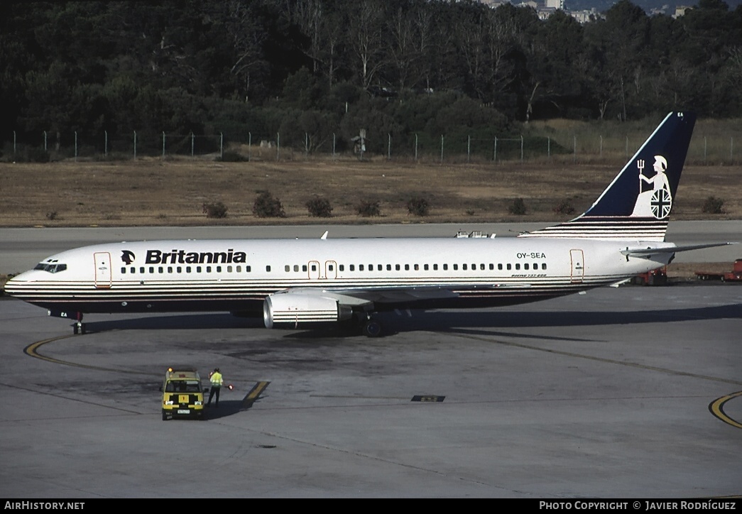 Aircraft Photo of OY-SEA | Boeing 737-8Q8 | Britannia Nordic | AirHistory.net #594528