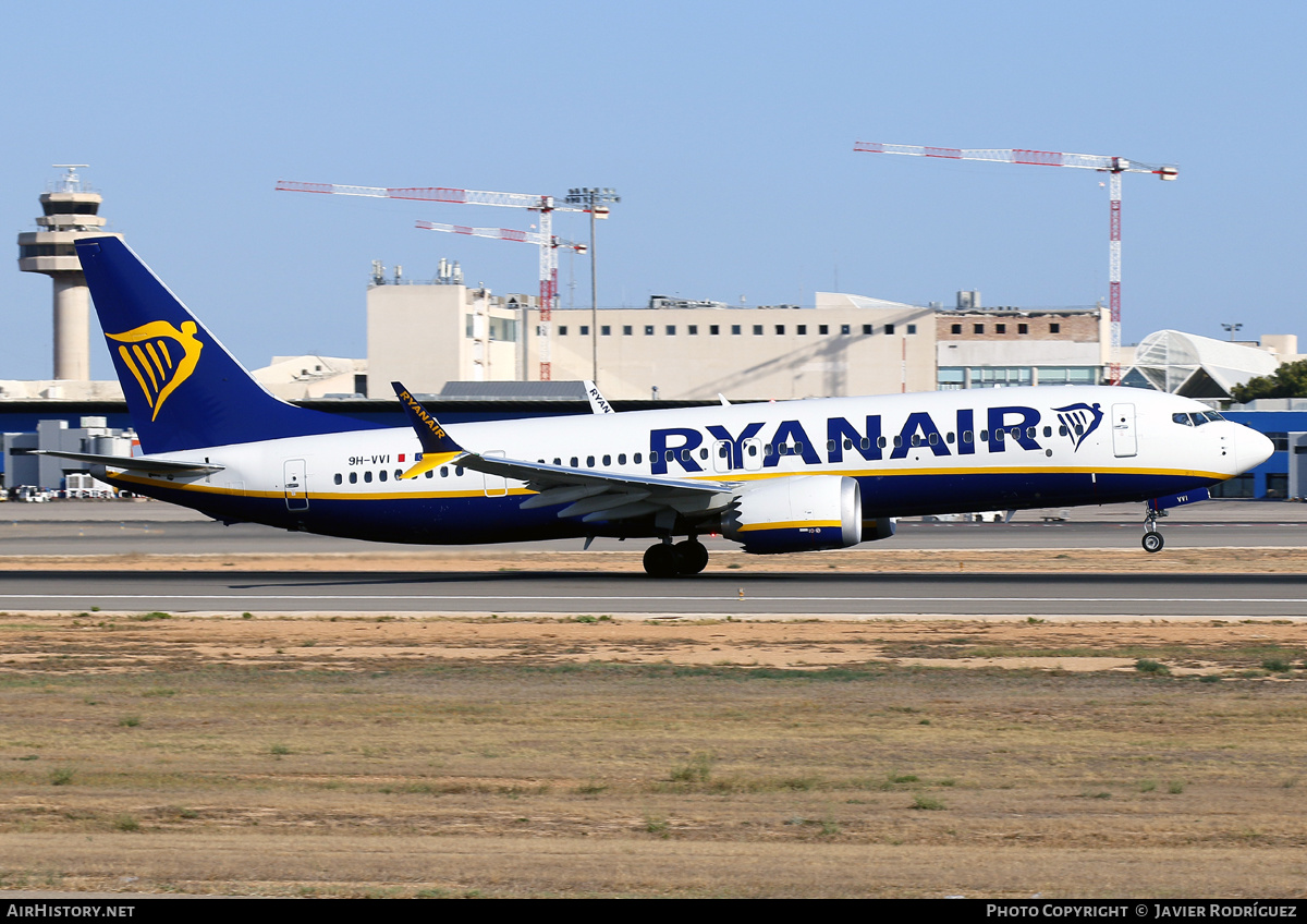 Aircraft Photo of 9H-VVI | Boeing 737-8200 Max 200 | Ryanair | AirHistory.net #594529