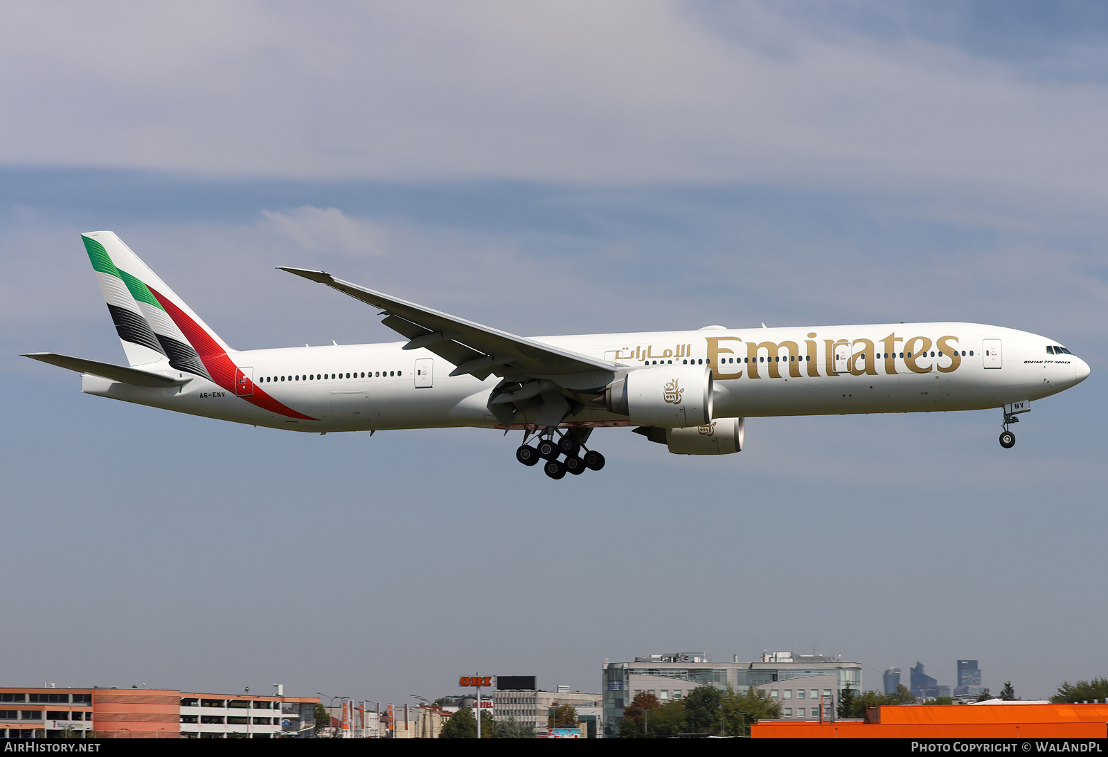 Aircraft Photo of A6-ENV | Boeing 777-31H/ER | Emirates | AirHistory.net #594534
