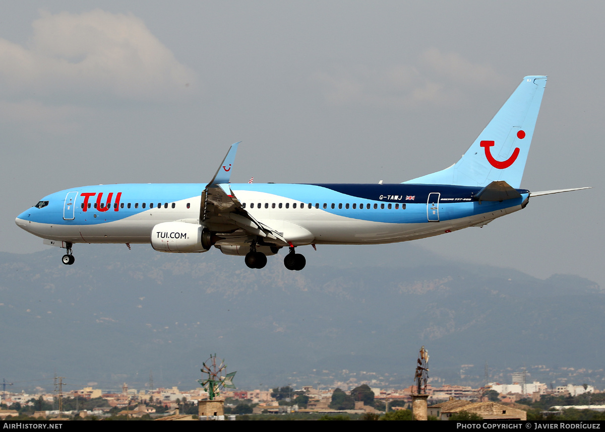Aircraft Photo of G-TAWJ | Boeing 737-8K5 | TUI | AirHistory.net #594538