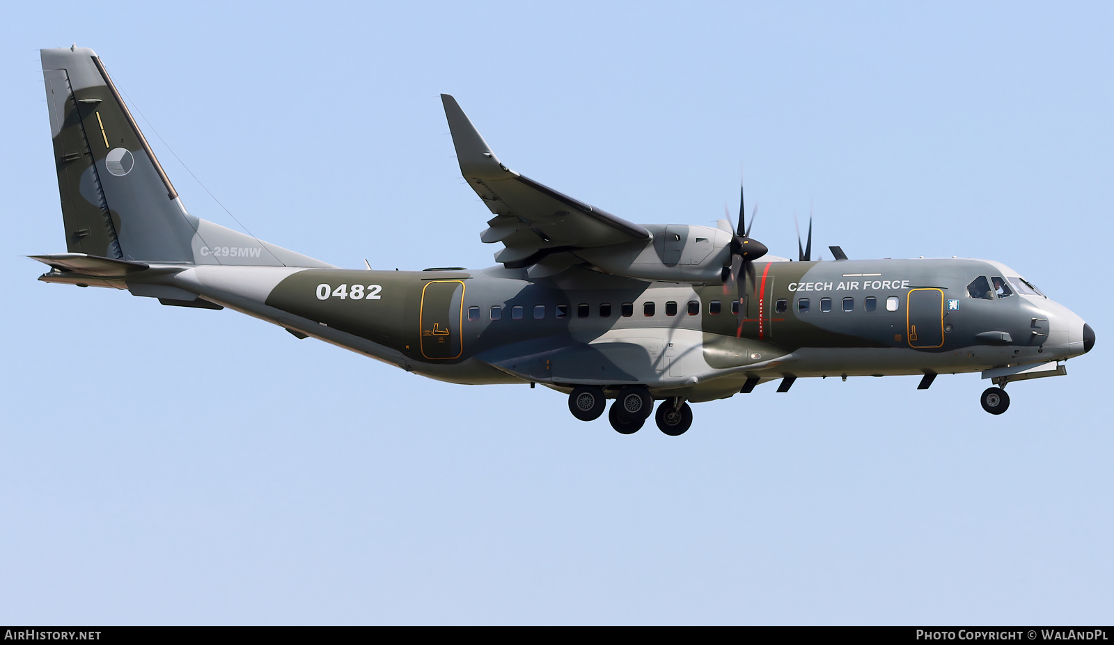 Aircraft Photo of 0482 | CASA C295W | Czechia - Air Force | AirHistory.net #594547