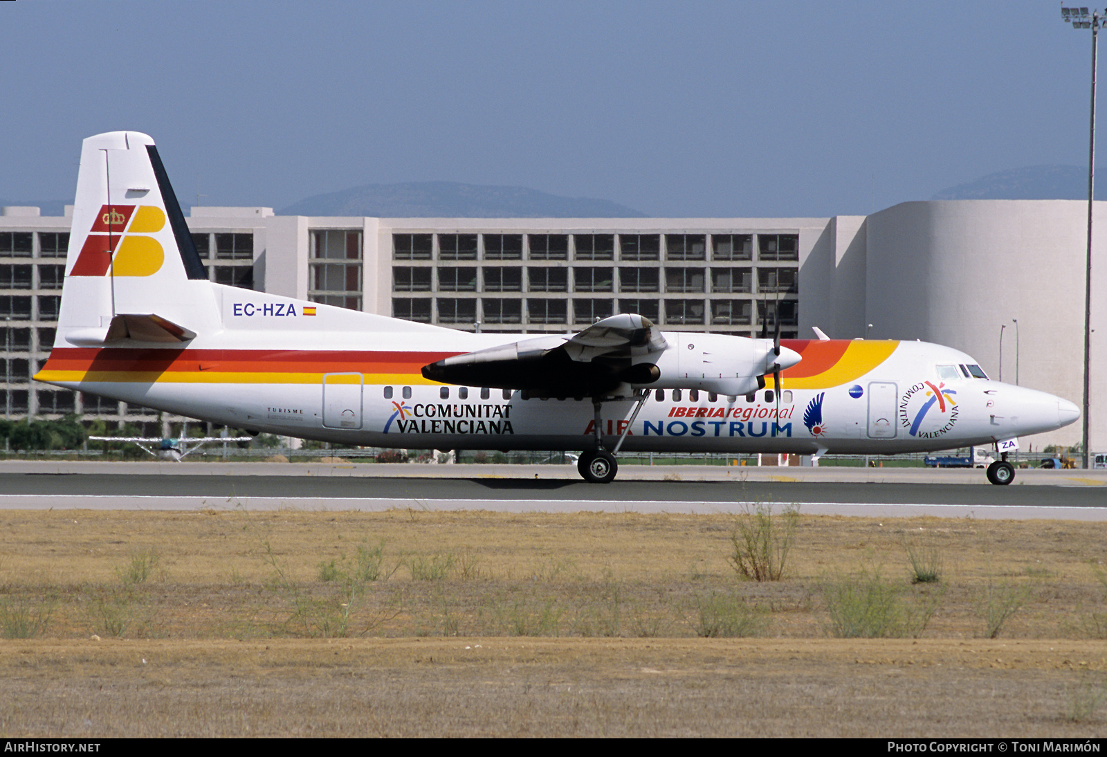 Aircraft Photo of EC-HZA | Fokker 50 | Iberia Regional | AirHistory.net #594553