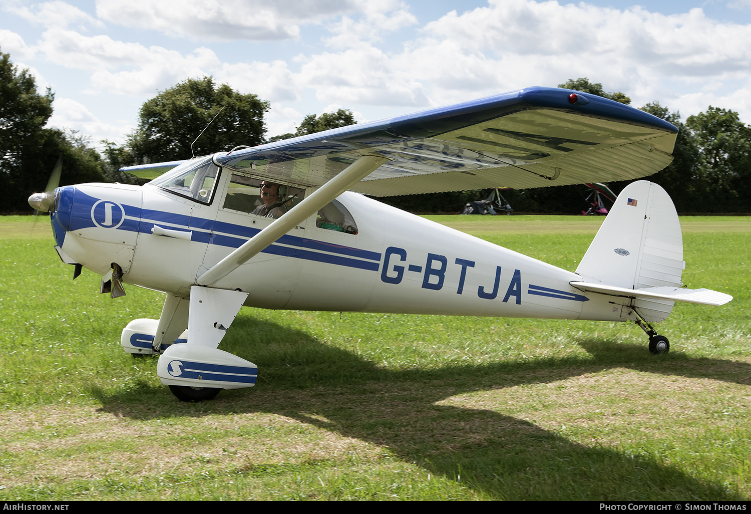 Aircraft Photo of G-BTJA | Luscombe 8E Silvaire Deluxe | AirHistory.net #594560