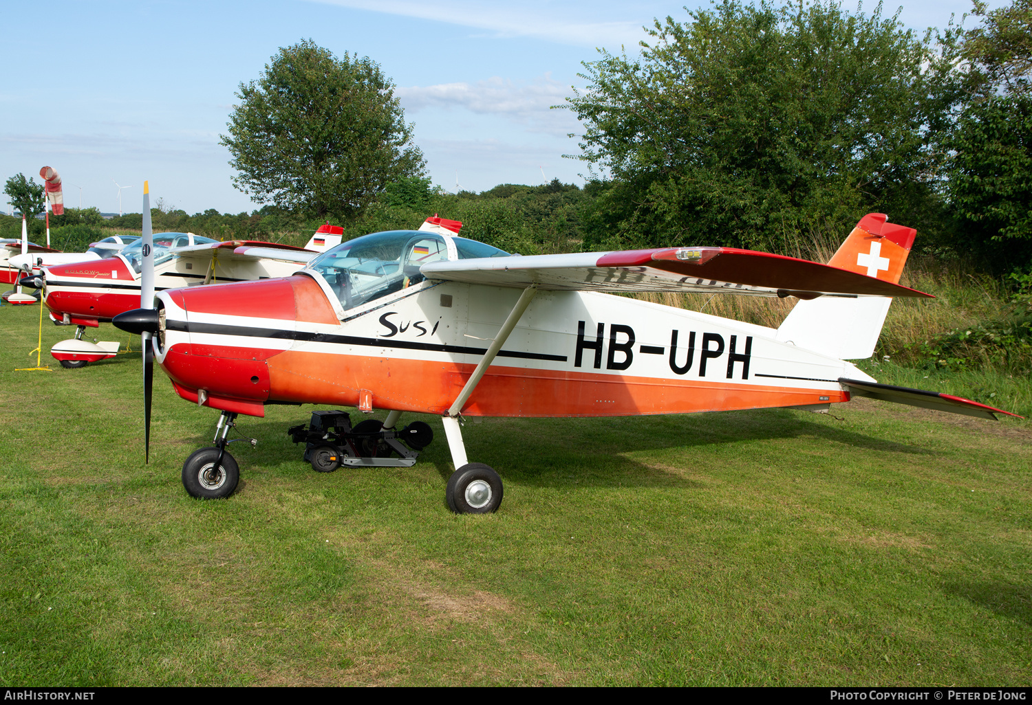Aircraft Photo of HB-UPH | Bölkow Bo-208C Junior | AirHistory.net #594572