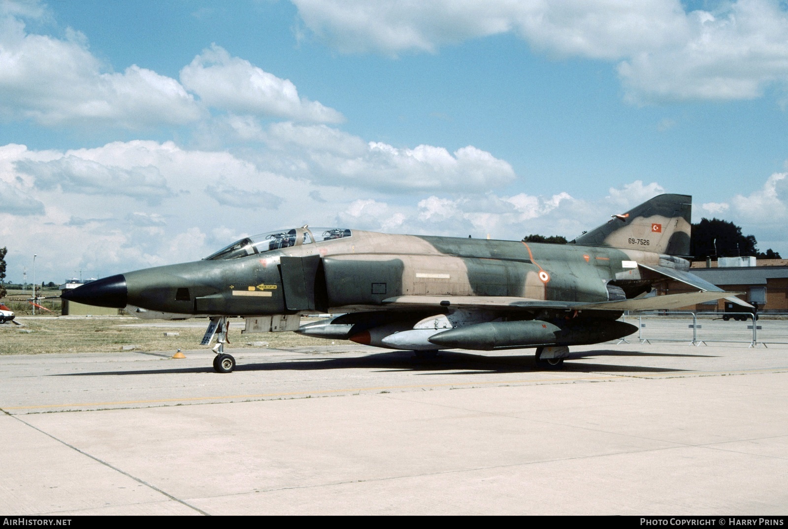 Aircraft Photo of 69-7526 | McDonnell Douglas RF-4E Phantom II | Turkey - Air Force | AirHistory.net #594584