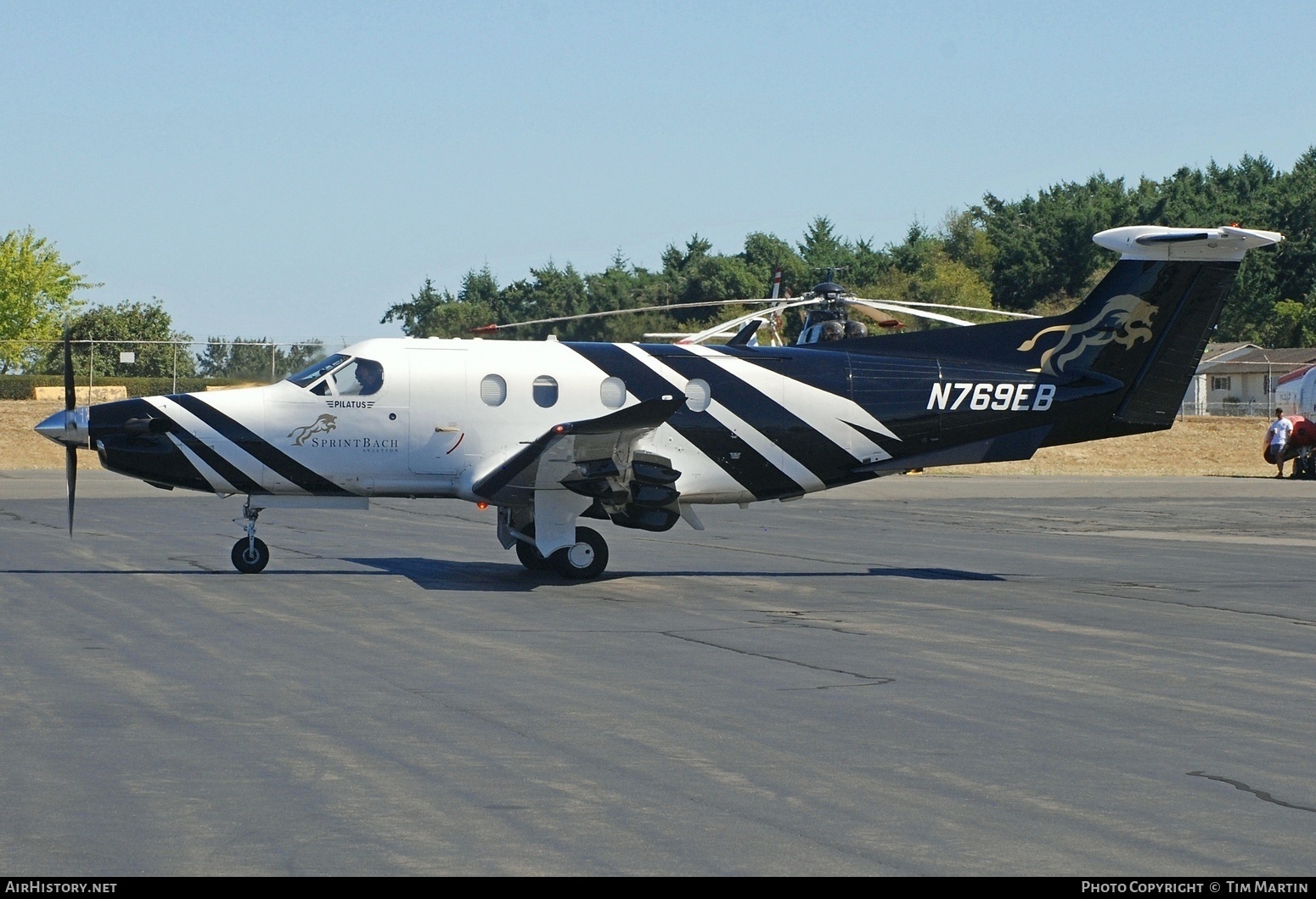 Aircraft Photo of N769EB | Pilatus PC-12/47 | Sprintbach Aviation | AirHistory.net #594603