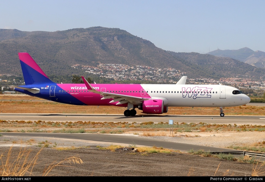 Aircraft Photo of 9H-WDT | Airbus A321-271NX | Wizz Air | AirHistory.net #594627