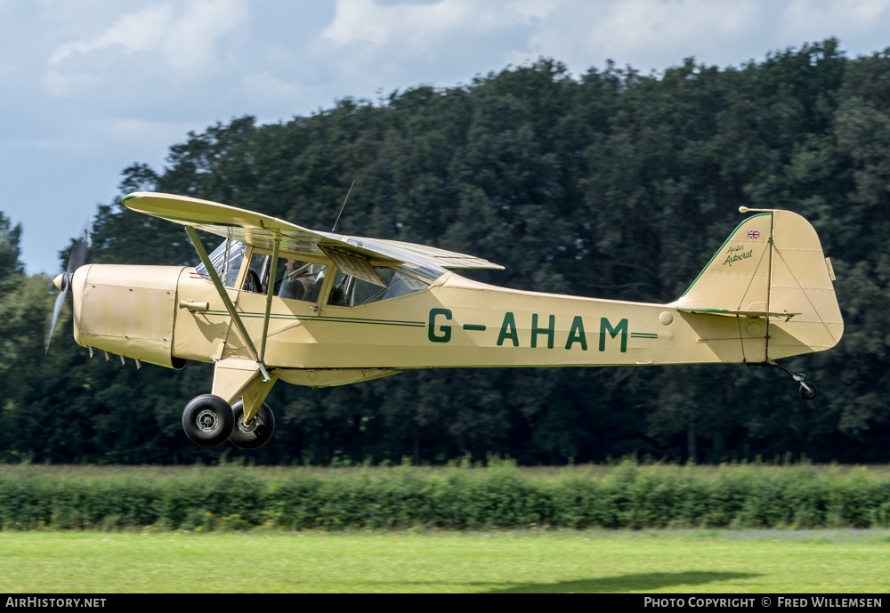 Aircraft Photo of G-AHAM | Auster J-1 Autocrat | AirHistory.net #594636