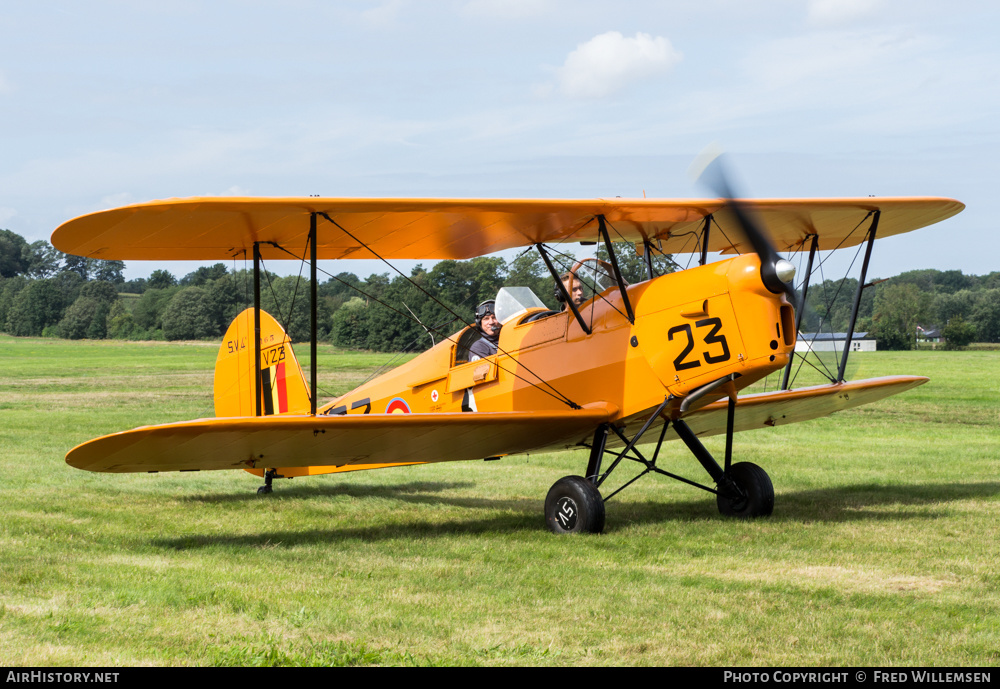 Aircraft Photo of OO-ESV / V23 | Stampe-Vertongen SV-4B | Belgium - Air Force | AirHistory.net #594649