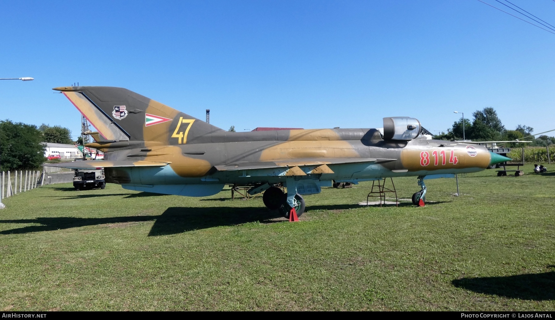 Aircraft Photo of 8114 | Mikoyan-Gurevich MiG-21MF | Hungary - Air Force | AirHistory.net #594663