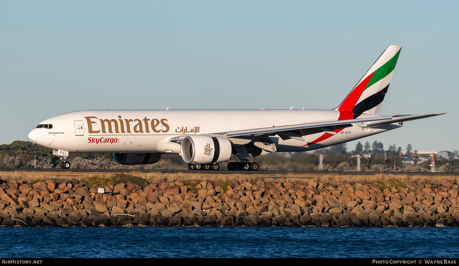 Aircraft Photo of A6-EFU | Boeing 777-F | Emirates SkyCargo | AirHistory.net #594668
