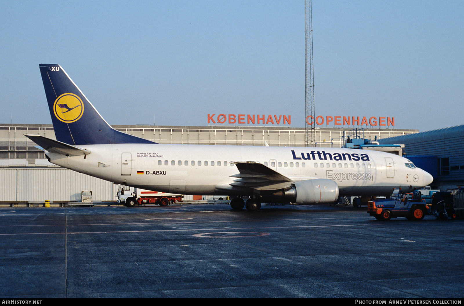 Aircraft Photo of D-ABXU | Boeing 737-330 | Lufthansa Express | AirHistory.net #594676