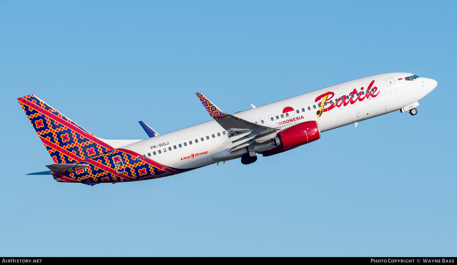 Aircraft Photo of PK-BGJ | Boeing 737-8U3 | Batik Air | AirHistory.net #594678
