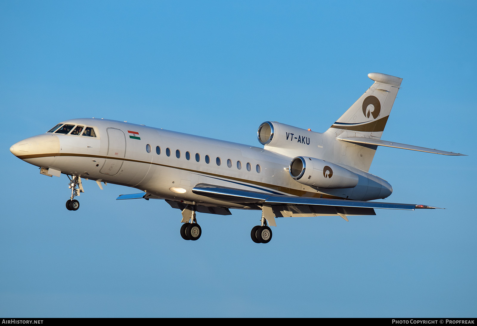 Aircraft Photo of VT-AKU | Dassault Falcon 900EX | AirHistory.net #594679