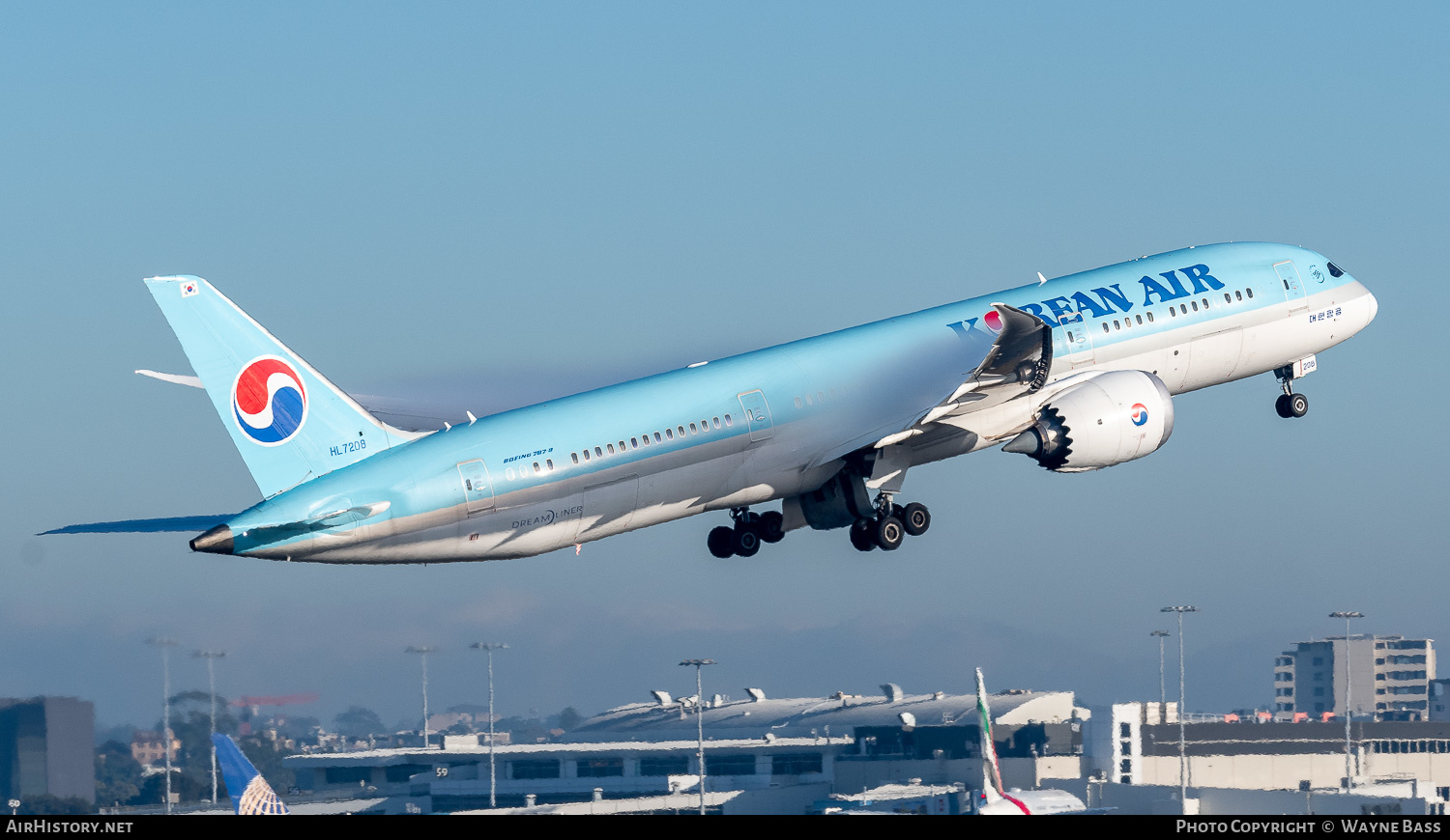 Aircraft Photo of HL7208 | Boeing 787-9 Dreamliner | Korean Air | AirHistory.net #594681