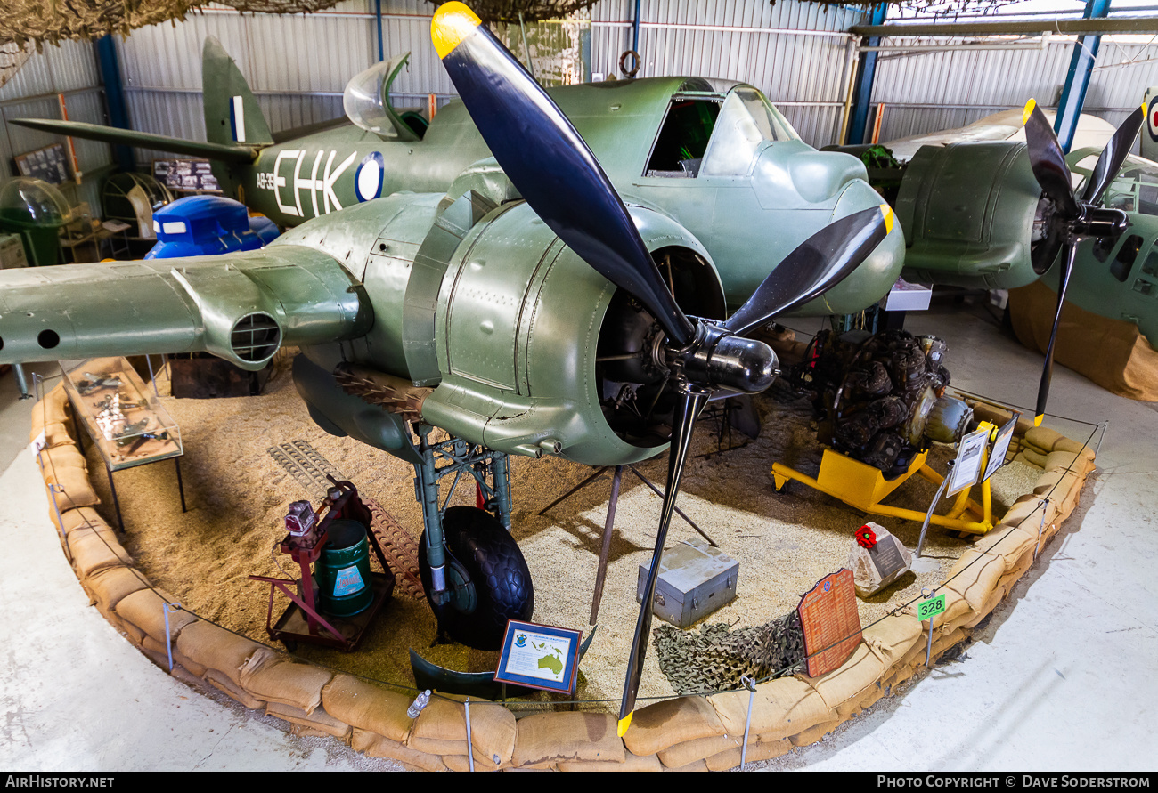 Aircraft Photo of A8-328 | Bristol 156 Beaufighter Mk21 | Australia - Air Force | AirHistory.net #594682