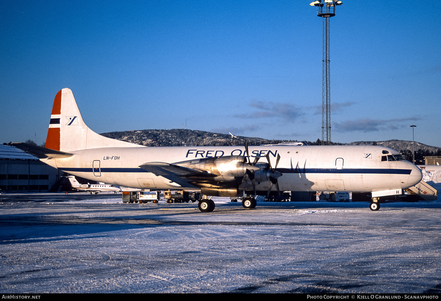 Aircraft Photo of LN-FOH | Lockheed L-188A(F) Electra | Fred. Olsen | AirHistory.net #594689