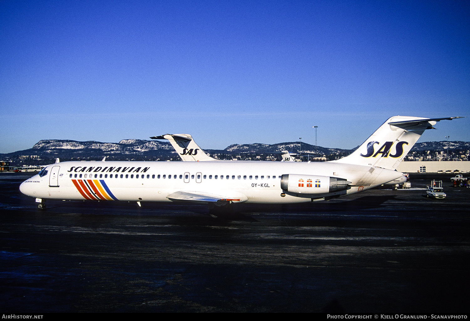 Aircraft Photo of OY-KGL | McDonnell Douglas DC-9-41 | Scandinavian Airlines - SAS | AirHistory.net #594690