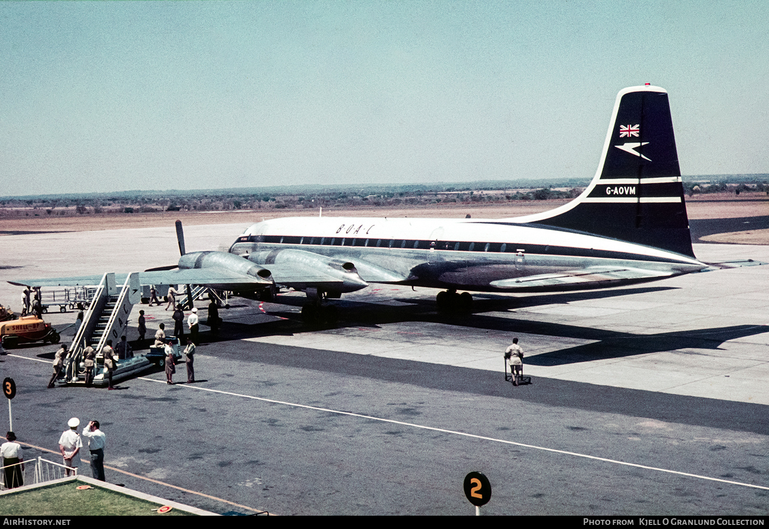Aircraft Photo of G-AOVM | Bristol 175 Britannia 312 | BOAC - British Overseas Airways Corporation | AirHistory.net #594713