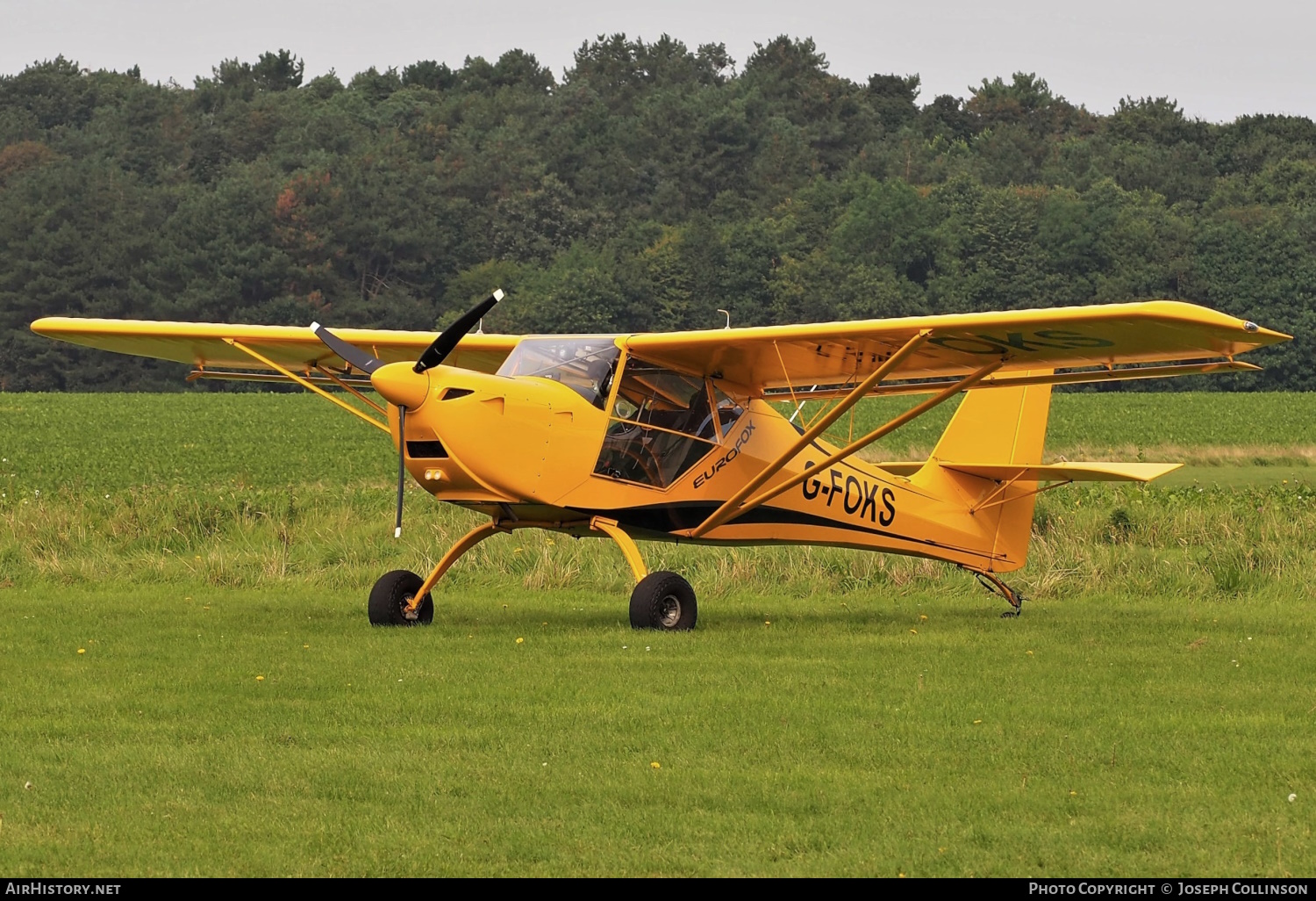 Aircraft Photo of G-FOKS | Aeropro Eurofox 912(S) | AirHistory.net #594728