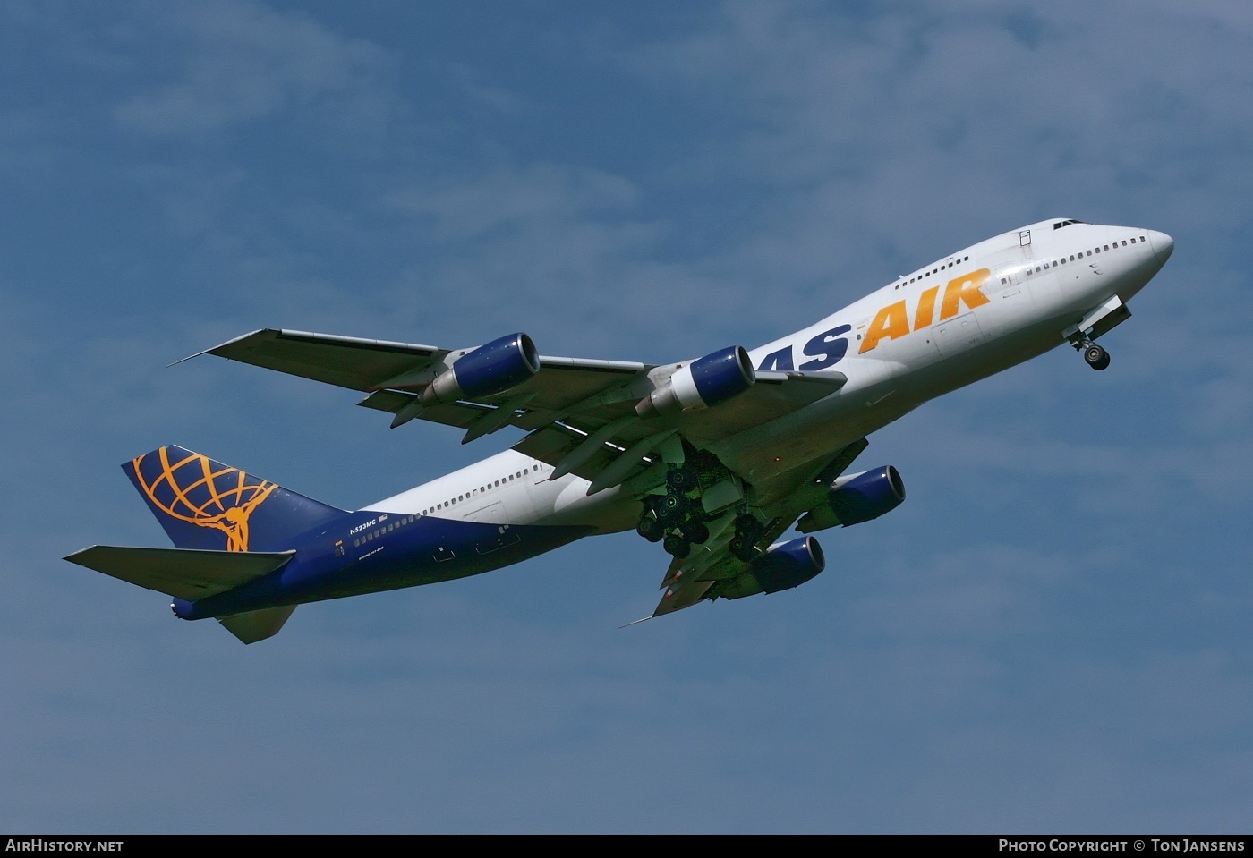 Aircraft Photo of N523MC | Boeing 747-2D7B(SF) | Atlas Air | AirHistory.net #594732