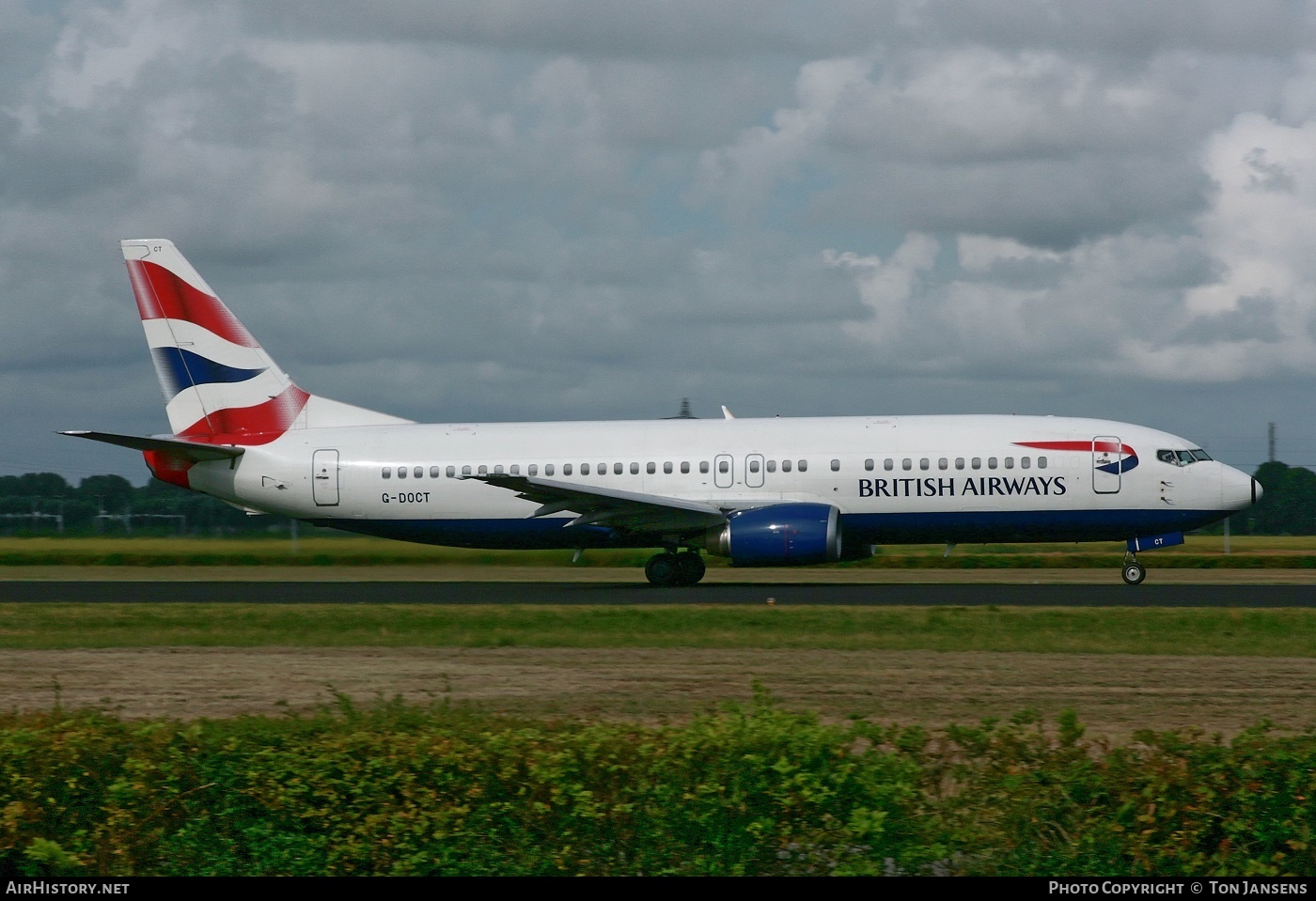 Aircraft Photo of G-DOCT | Boeing 737-436 | British Airways | AirHistory.net #594746