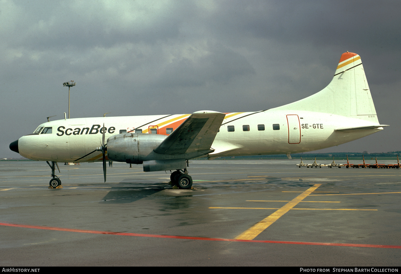 Aircraft Photo of SE-GTE | Convair 340-32 | ScanBee | AirHistory.net #594748