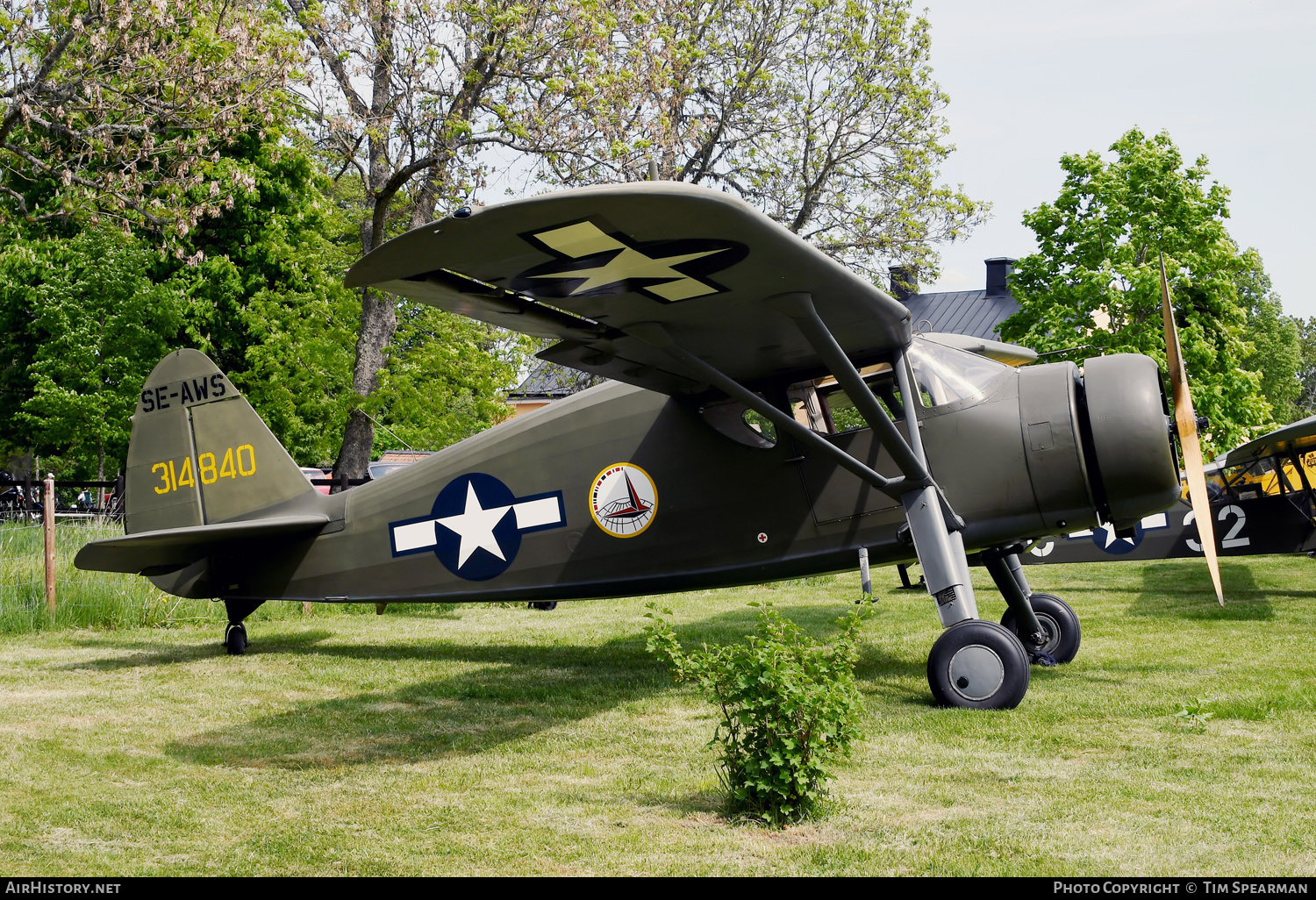 Aircraft Photo of SE-AWS / 314840 | Fairchild Argus Mk2 (24-41A) | USA - Air Force | AirHistory.net #594757