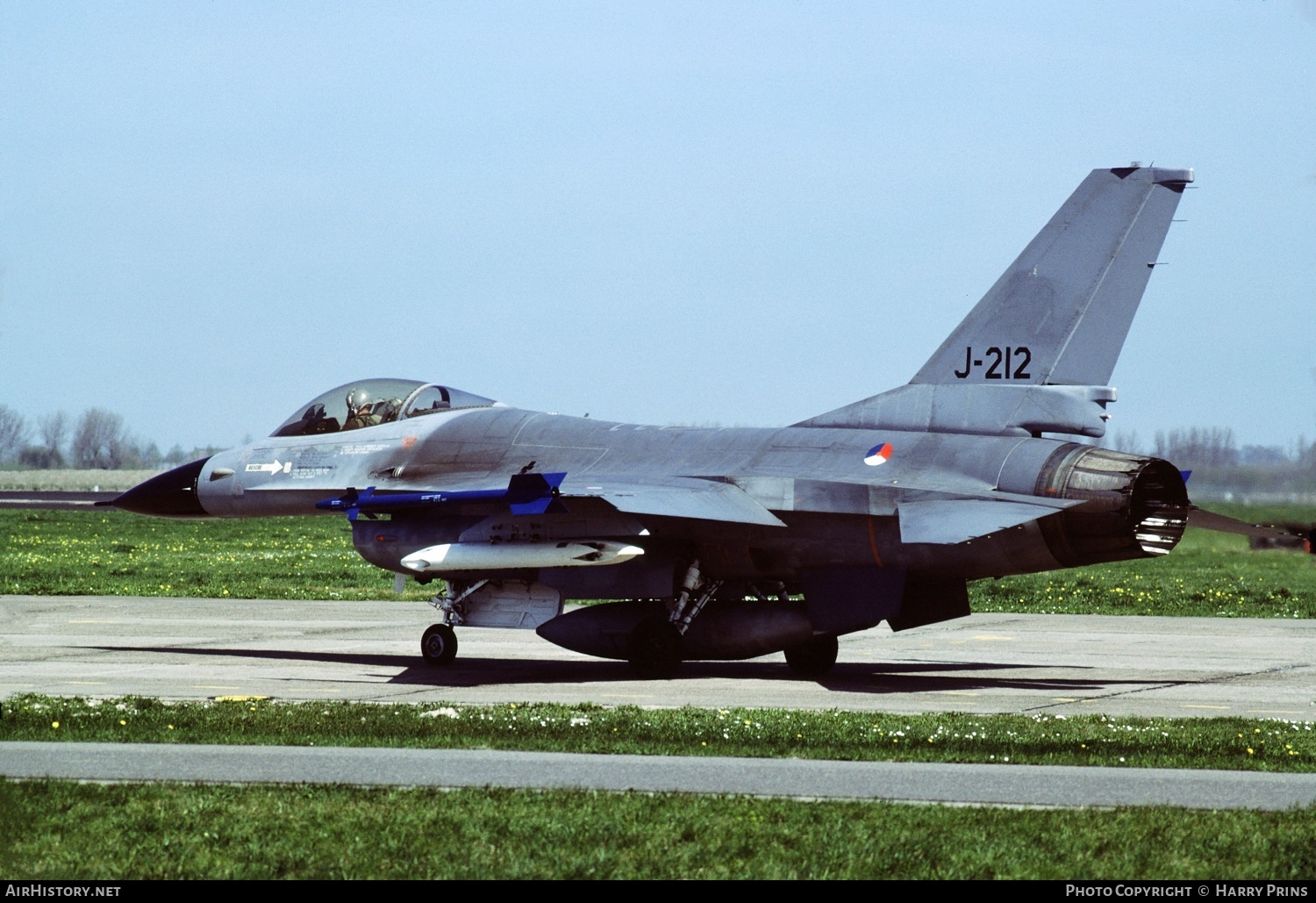 Aircraft Photo of J-212 | General Dynamics F-16A Fighting Falcon | Netherlands - Air Force | AirHistory.net #594765